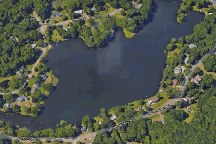 Aerial view of Indian Lake